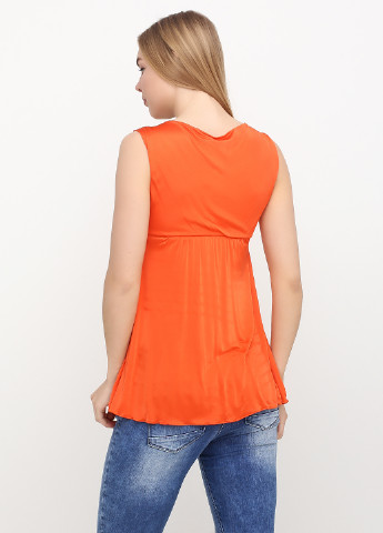 Оранжевая летняя блуза Miss Sixty