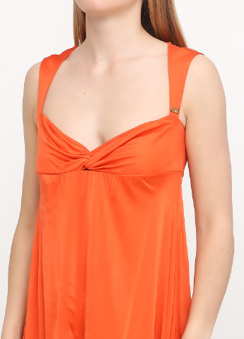 Оранжевая летняя блуза Miss Sixty