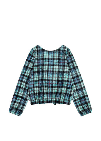Зеленая в клетку блузка Levi's демисезонная