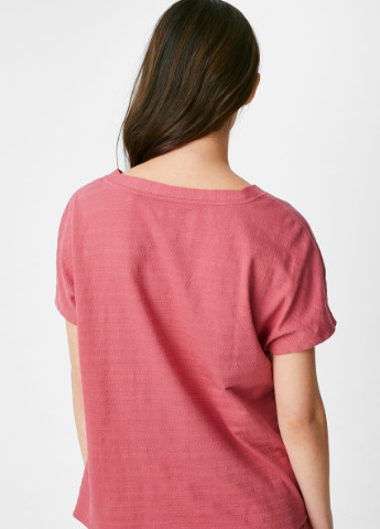 Темно-рожева літня блуза C&A