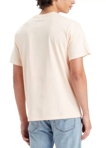 Молочная футболка Levi's