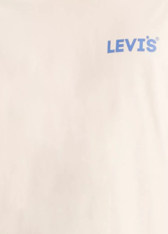 Молочная футболка Levi's