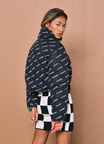 Комбинированная демисезонная куртка двусторонняя Missguided