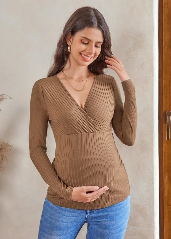 Лонгслів для вагiтних SHEIN (341250644)