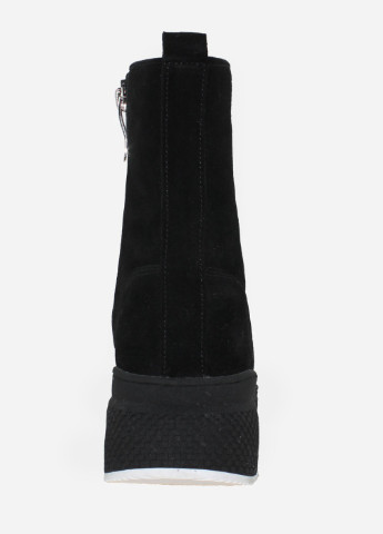 Зимние ботинки rf01110-11 черный Favi из натуральной замши