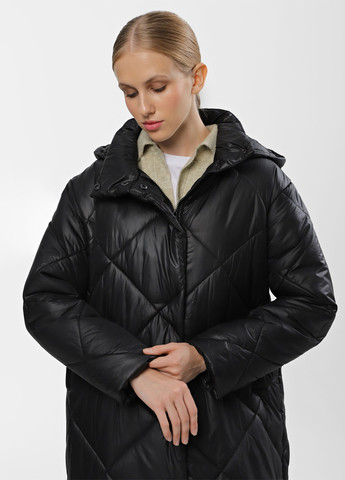 Черная зимняя куртка Braska 91-106/301