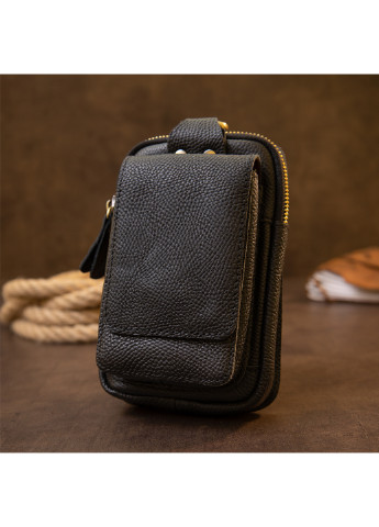 Сумка унісекс на пояс на одне відділення 11х17х3,5 см Vintage (252415179)