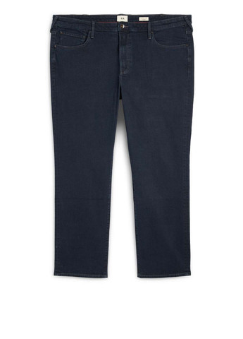 Темно-синие демисезонные прямые джинсы C&A