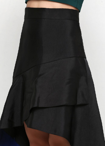 Черная кэжуал однотонная юбка Andre Tan