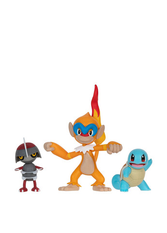 Набір ігрових фігурок W18 (3шт.) Pokemon (278369555)