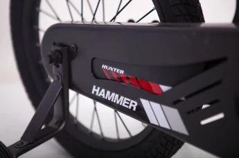 Детский Велосипед с корзинкой легкий магниевая рама HUNTER-1650D Красный Черный Hammer (252058451)