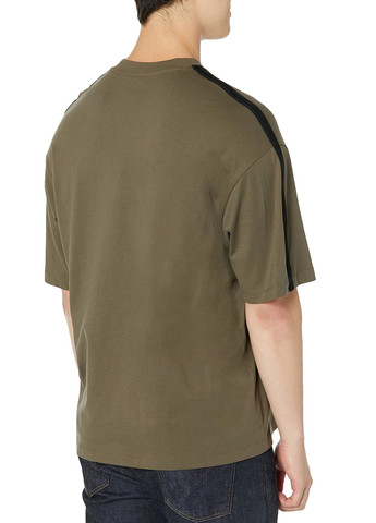 Хаки (оливковая) футболка Armani Exchange