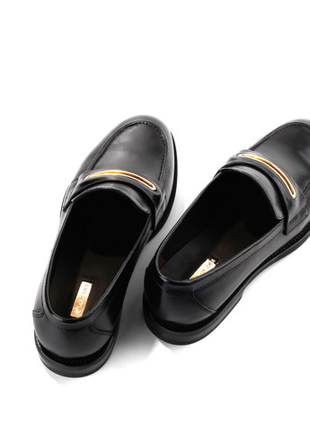 Le'BERDES Туфлі лофери чорний з натуральна шкіра, україна — демісезон (258013605)