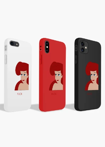 Чохол силіконовий Apple Iphone X Аріель Русалка Дісней (Disney Mermaid) (6129-1442) MobiPrint (219536023)