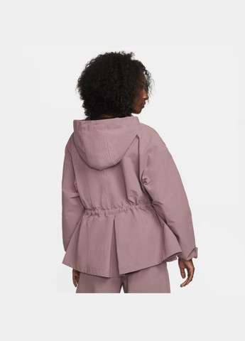 Рожева демісезонна куртка fn3669-208 Nike SPORTSWEAR EVERYTHING WOVENS WOOVERSIZED HOODED JACKET