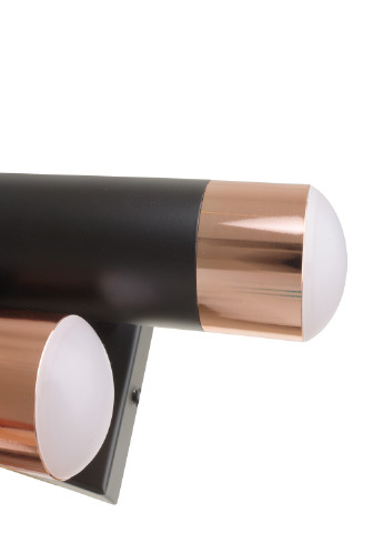 Светодиодное бра BR-01 668W/2 LED 12W BK/G Brille (247373801)