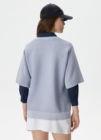 Світло-блакитний демісезонний джемпер джемпер Lacoste