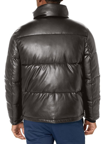 Коричневая демисезонная куртка Calvin Klein