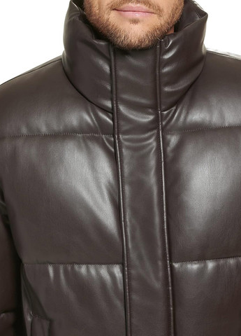 Коричневая демисезонная куртка Calvin Klein