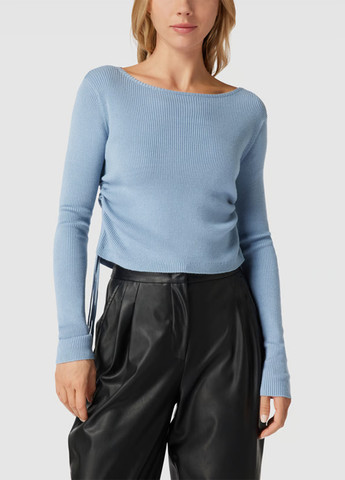 Голубой демисезонный свитер джемпер Guess