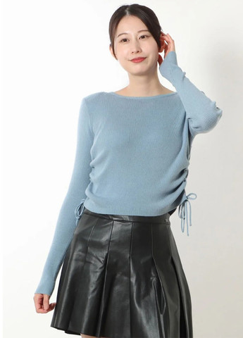 Голубой демисезонный свитер джемпер Guess