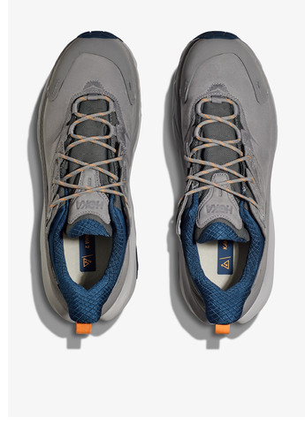 Серые демисезонные кроссовки HOKA KAHA 2 LOW GTX