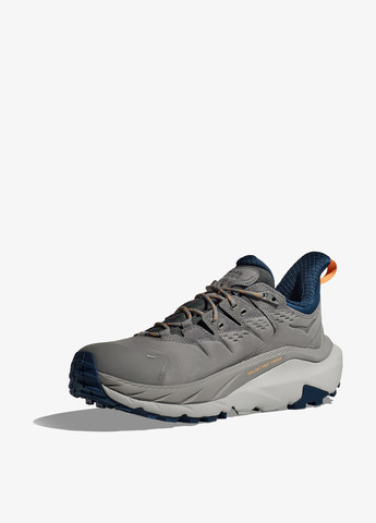 Серые демисезонные кроссовки HOKA KAHA 2 LOW GTX