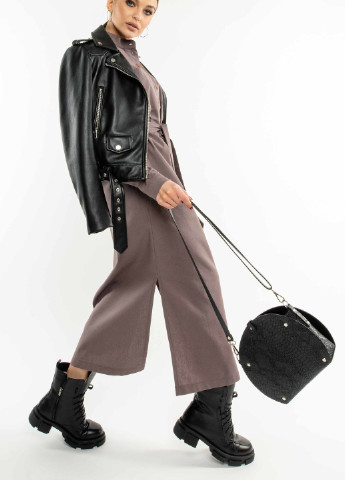 Лавандовое кэжуал платье Ри Мари однотонное