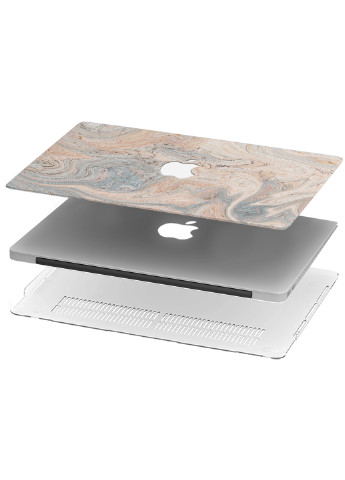Чохол пластиковий для Apple MacBook Pro Retina 15 A1398 Пастельний мармур (Pastel marble) (6353-2350) MobiPrint (218857852)