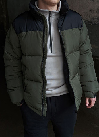 Зеленая зимняя куртка зимняя reload - simple, khaki VDLK