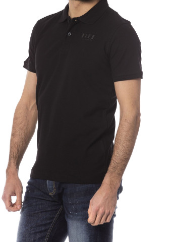 Черная футболка-поло для мужчин Richmond
