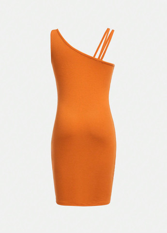 Оранжевое платье SHEIN (324028436)