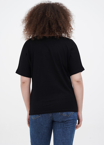 Черная летняя футболка Minus