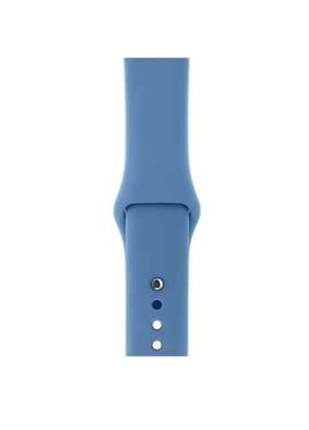 Ремешок Sport Band для Apple Watch 42/44mm силиконовый голубой спортивный Series 5 4 3 2 1 Light blue ARM (222374831)