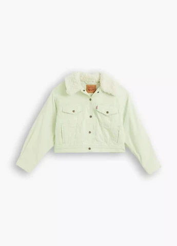 Мятная демисезонная куртка Levi's