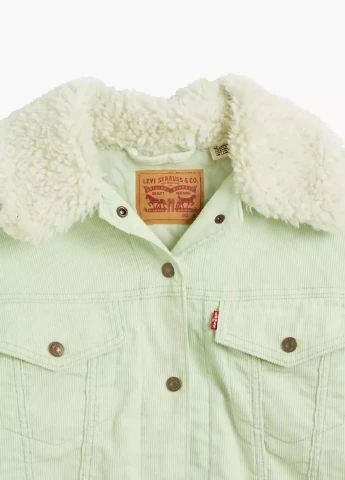 Мятная демисезонная куртка Levi's