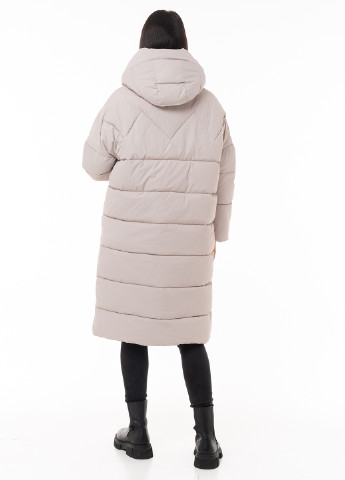 Светло-бежевая зимняя куртка Icon
