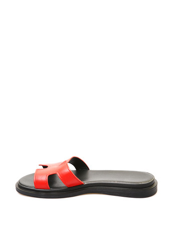 Красные шлепанцы No Brand