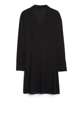 Чорна кежуал сукня сукня-сорочка C&A однотонна