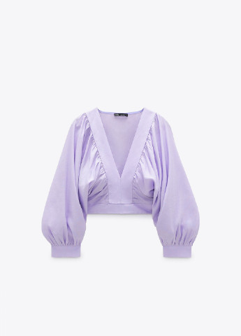 Бузкова блуза Zara