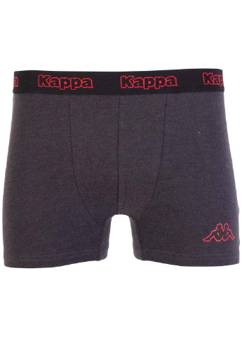 Трусы Kappa Men's Boxer 2-pack боксеры серые хлопок