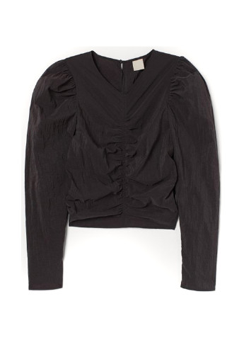 Чёрная блуза H&M