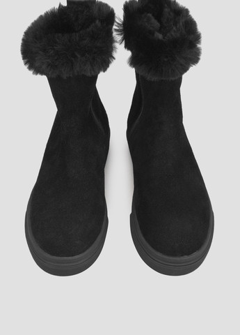 Зимние ботинки Injers с мехом из натуральной замши