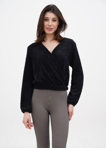 Черный демисезонный пуловер пуловер Calliope
