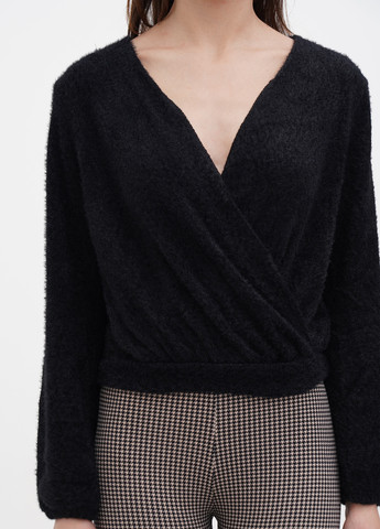 Черный демисезонный пуловер пуловер Calliope