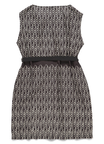 Черное кэжуал платье а-силуэт Anna Field с рисунком