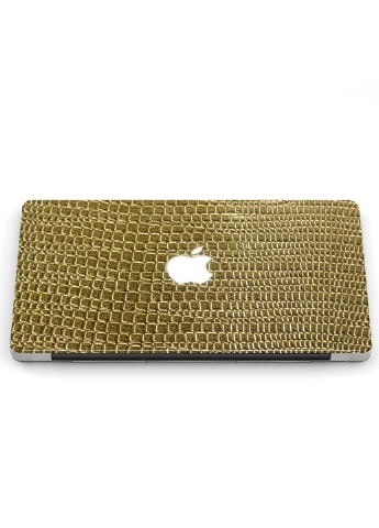 Чохол пластиковий для Apple MacBook Pro 13 A1278 Кожа (Leather golden scaly textures) (6347-2729) MobiPrint (219124599)
