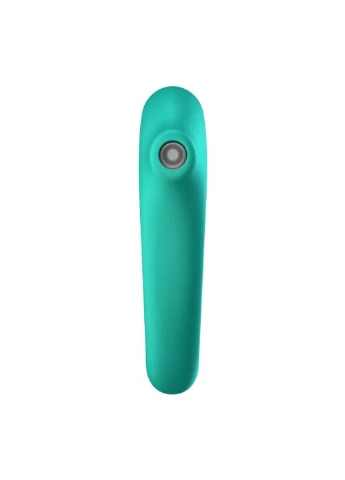 Вакуумний стимулятор із вібрацією Dual Kiss Green Satisfyer (254785209)