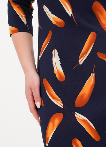 Синя кежуал сукня силуетна Imperial з малюнком