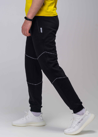 Штани спортивні Neo чорні з рефлективом Custom Wear (251700240)
